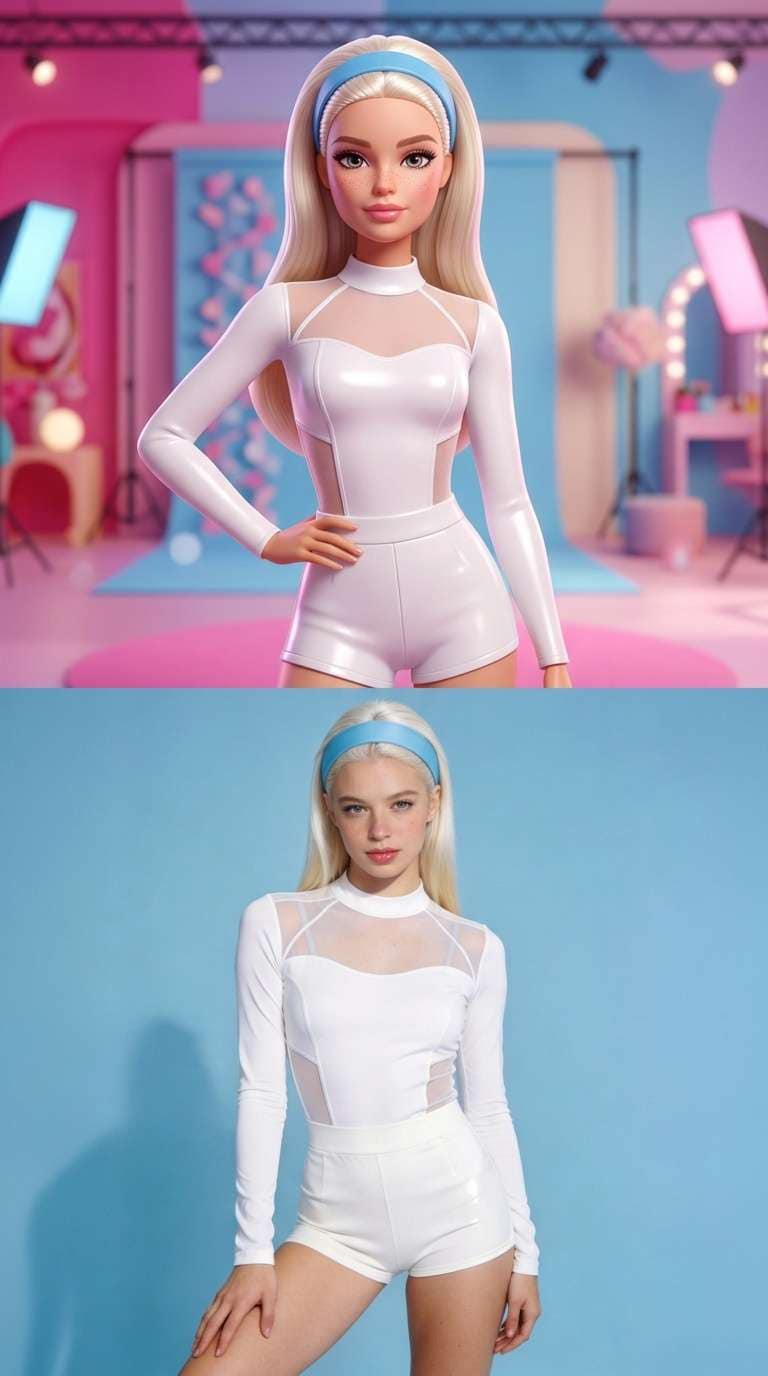 How to Make an AI Barbie Slideshow Video From One Photo
